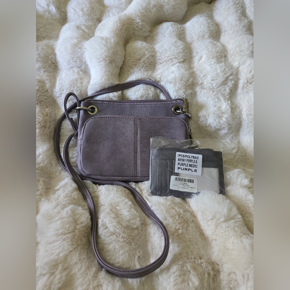 Retro Charming Charlie Crossbody bag with brand new card holder - Picture 1 of 5